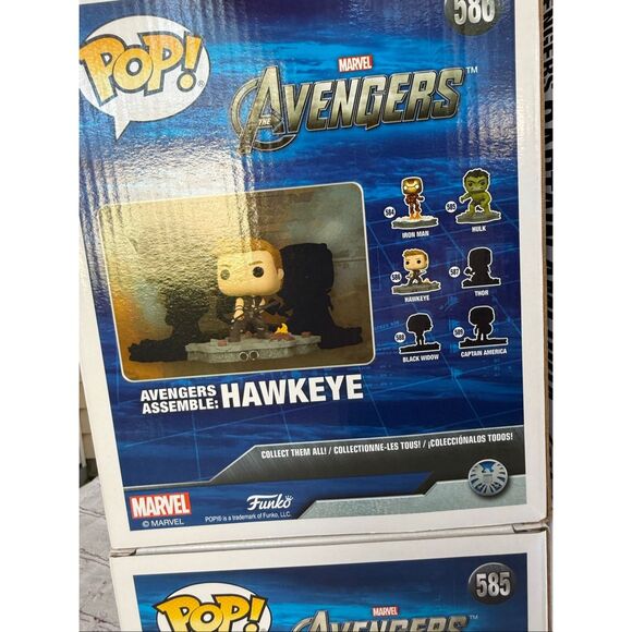 Funko Pop Deluxe Marvel Avengers Assemble Figures Complete Set Of 6 NEW - Picture 9 of 15